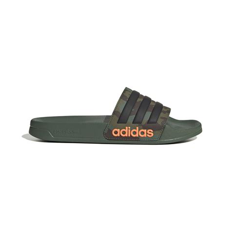 adidas slippers groen oranje|adidas water slippers.